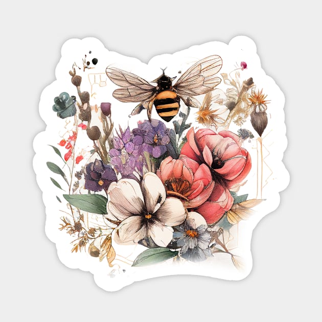 Chunky Bee Sticker by Mixtgifts